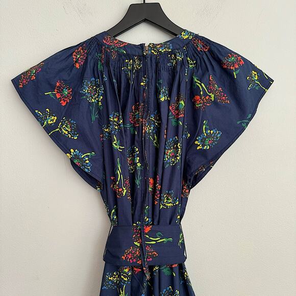 Ulla Johnson Coralie Wide Leg Jumpsuit in Midnight Floral Print - Picture 10 of 16